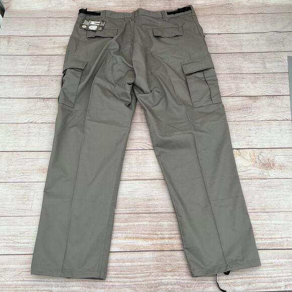Rothco Battle Dress Uniform Cargo Pants Style 8810 Gray Button Fly Size XL Reg - Picture 1 of 10